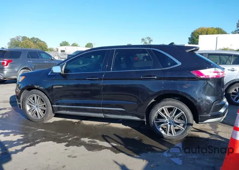2019 Ford Edge Titanium from USA, damaged, VIN 2FMPK3K90KBB10341
